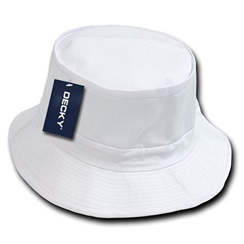 Decky Fisherman's Bucket Hat - color: White, size: Small-Medium