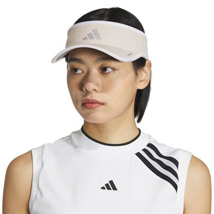 adidas Womens Superlite 3 Visor Casual - Black - color: Alumina Beige/Silver Metallic/White/3