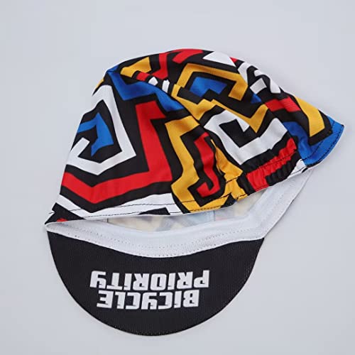 Man's Cycling Cap - Polyester Road Cycling Hat-Under Helmet - Cycling Helmet Liner Breathable&Sweat Uptake - color: Ccg