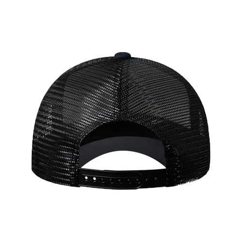American Flag Baseball Caps Embroiderred USA Flag Patriotic Dad Hat Adjustable Trucker Hats for Men Women - color: Black Mesh American Flag