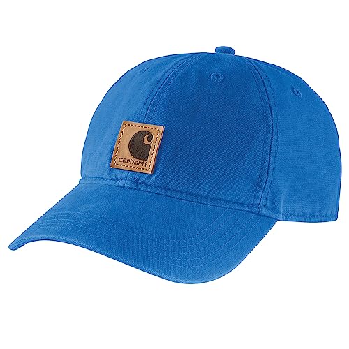 Carhartt mens Canvas Cap - color: Blue Glow
