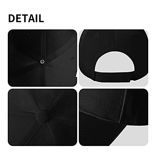 is He Hat for Women Baseball Hat Funny Hat - color: Black