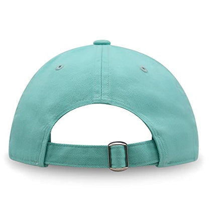 JPAK Two Tomatoes Premium Dad Hat Embroidered Cotton Baseball Cap Vegetables Embroidery - color: Mint