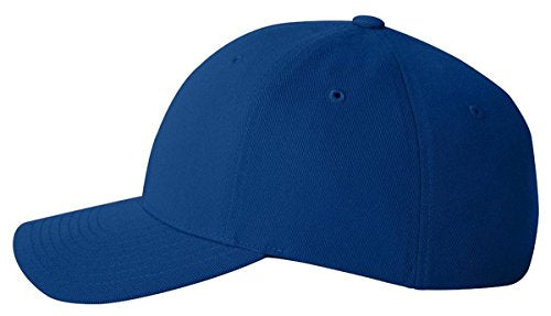 Pro-Formance Cap With Custom Embroidery by Flexfit - color: Royal Blue, size: Small-Medium
