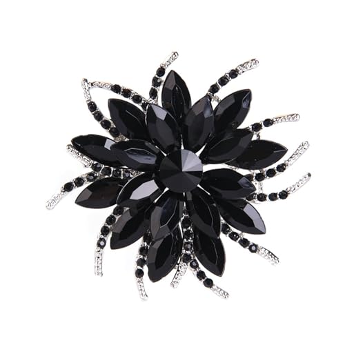 Chic PU Leather Beret for Women, Classic Berets Artist Painter Cap with Rhinestones Accessories - color: Black