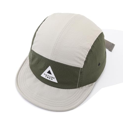 Summer Short Brim Baseball Cap 5 Panel Hats for Men Quick Dry Snapback Caps Hip Hop Cadet Caps Sun Hat Umpire Hats - color: Mg-dym2602-beige