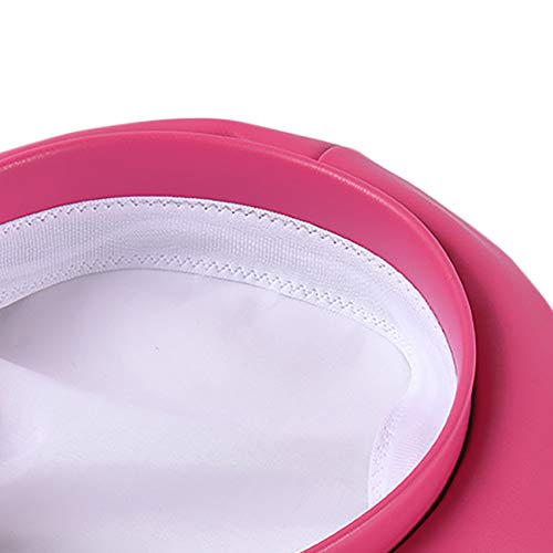 MINGSEECESS Women PU Leather French Black Beret Hat Causal Beanie Hat - color: Pink