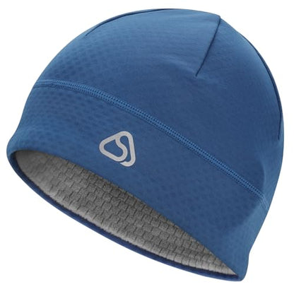 Skull Cap for Men Women Unidirectional Moisture Absorption & Sweat Wicking Quick-Dry Running Hat Beanie, Thermal Helmet Liner - color: Royal Blue