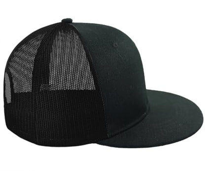 Funny Chef Hats, Snapback Flat Bill Dad Hat for Men, Adjustable Cotton Embroidered Knives Kitchen Women Baseball Caps - color: Black Meshes