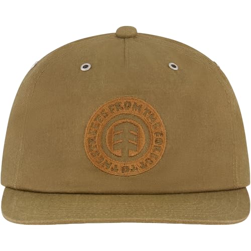 Element Unisex Adult Element Camper Hat, Adult Strapback with Slight Curved Brim - color: Khaki