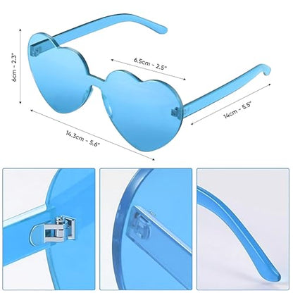 Funcredible Light Up Cowboy Hat and Glasses – LED Cowgirl Hat with Feathers – Cowgirl Costume Accessories for Women - color: Lightblue