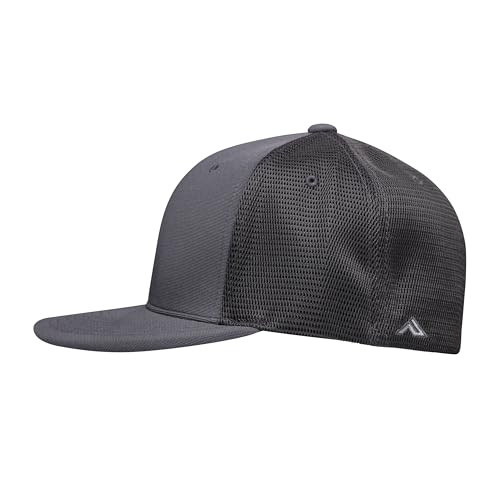 Pacific Headwear Unisex-Adult Pacific Headwear Premium M2 Performance Trucker Flexfit® Cap - color: Graphite, size: X-Small