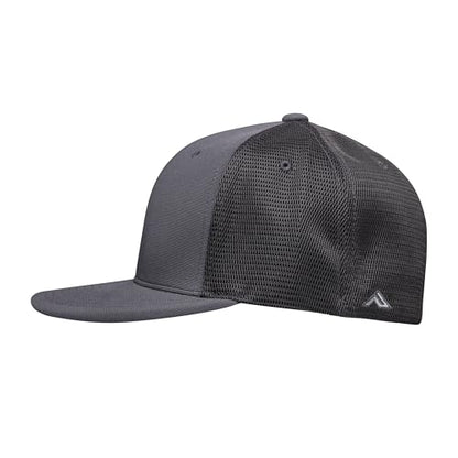 Pacific Headwear Unisex-Adult Pacific Headwear Premium M2 Performance Trucker Flexfit® Cap - color: Graphite, size: X-Small