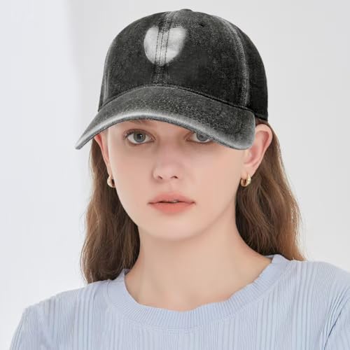 Baseball Cap for Women Men Classic Strapback Hats Adjustable Sun Hat - color: Black B