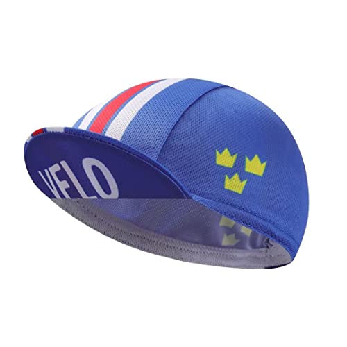 Man's Cycling Cap - Polyester Road Cycling Hat-Under Helmet - Cycling Helmet Liner Breathable&Sweat Uptake - color: E1