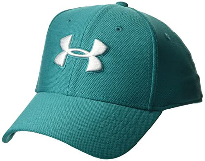 Under Armour Men's Heathered Blitzing 3.0 Cap - color: (452) Cerulean / Cerulean / Halo Gray, size: Medium-Large