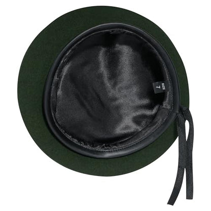 Rothco Wool Monty Beret - Elevate Your Style - Classic Uniform Ready Cap - color: Green, size: Large