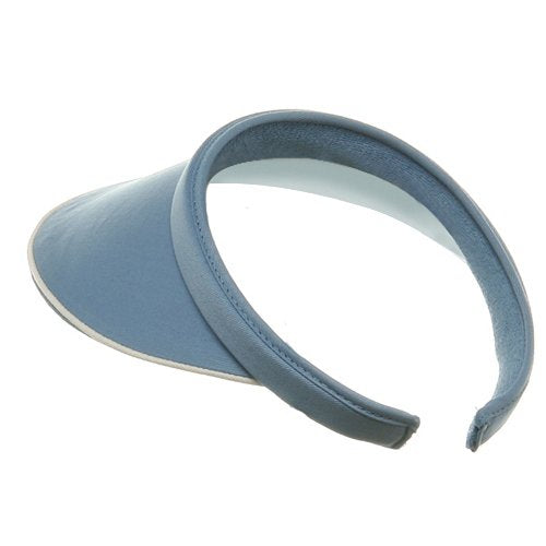 Piping Clip On Visor - color: Blue