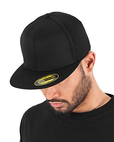 Flexfit Men's Premium 210 Fitted Cap - color: Black, size: One Size