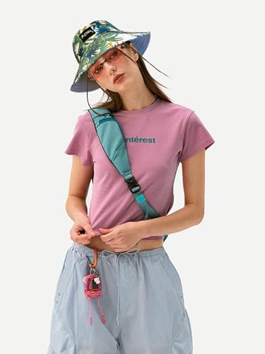 Packable Reversible Printed Bucket Hat Unisex for Men Women Beach Fisherman Cap - color: Green