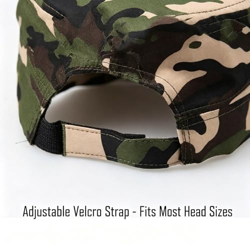 Army Hat Boys,Fatigue Camo Soldier Cap,Military Party Birthday Helmet - color: 12pcs Camouflage