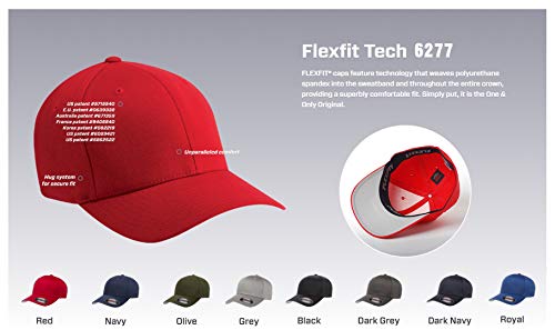 GNB CUSTOM EMBROIDERY LLC Plain 6277 Flex Baseball Men's Athletic Baseball Flex-Baseball Cap. Flex Baseball Baseball Hat. - color: White, size: Small-Medium