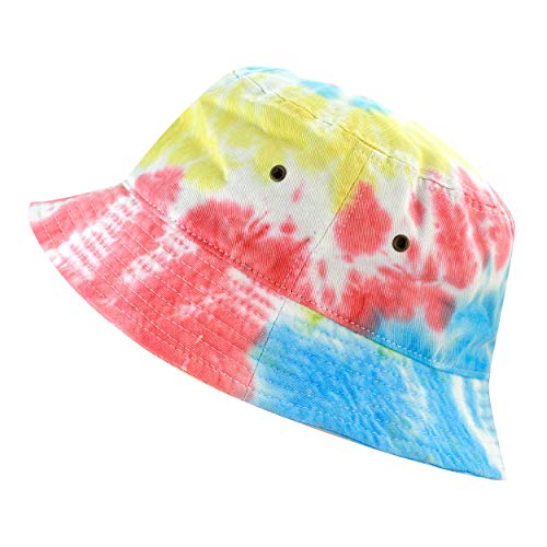 Cotton Bucket Hat Packable Sun Hat – Unisex Summer Travel Beach Fisherman Hat for Men Women Outdoor Fishing Hiking - color: 1. Color 1, size: Small-Medium
