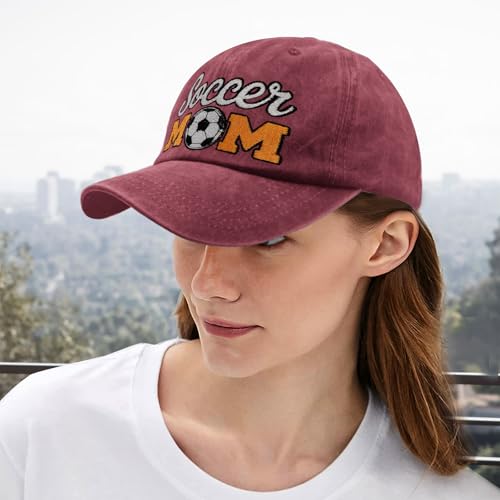 INVULNERABLE Funny Trucker Hat Embroidered Hat Baseball Cap Hats Men Funny Hats Women - color: Soccer