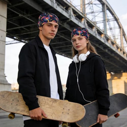 Adjustable Cycling Cap, Quick Dry Sports Bandana Skull Cap Helmet Liner - color: Human Brain Neurology Brains Cells