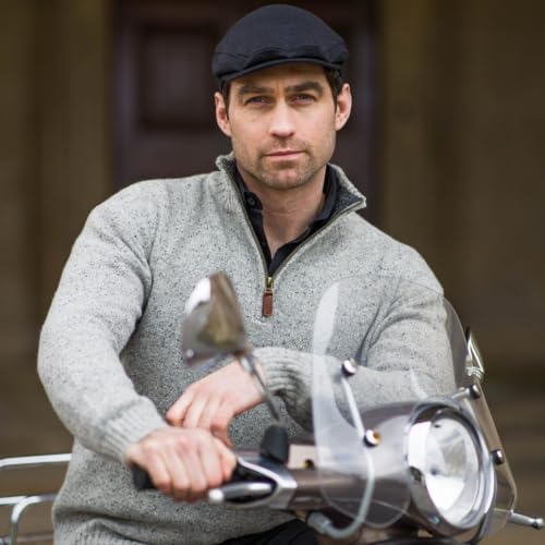 Mucros Weavers Summer Light Linen Cap - color: Black, size: Small