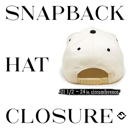 Funky Junque Trucker Snapback Hat - color: Baseball Mom - Black/Beige