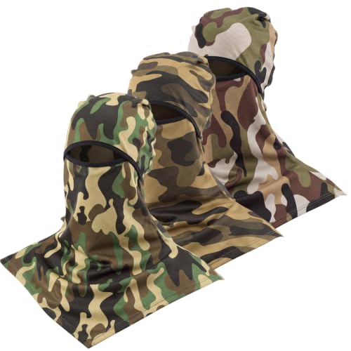 SATINIOR 3 Pcs Summer Balaclava - color: Jungle Camouflage