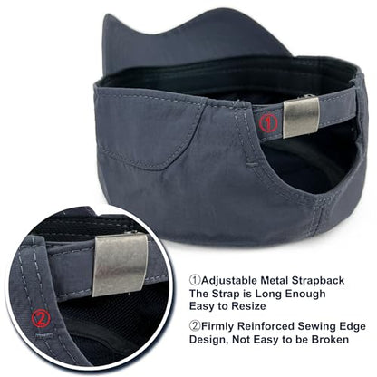 Water Resistant Military Hat Quick Dry Cadet Cap Army Flat Top - color: Grey