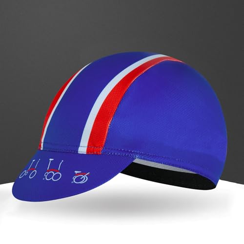 Cycling Cap for Man and Woman-Cycling Hat Under Helmet-Polyester Breathable Sweat Absorbent - color: Cou-14