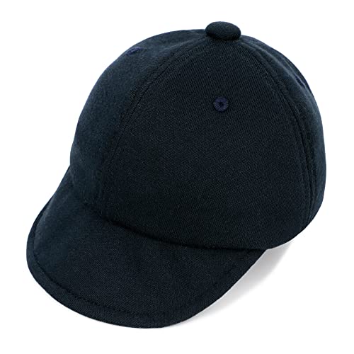Durio Baby Baseball Cap UPF 50+ Infant Sun Hat Elastic Back 0-12 Months - color: C Navy, size: 0-3 Months