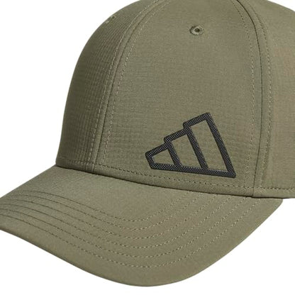 adidas Men's Showcase Snapback Hat - color: Olive Strata Green/Black