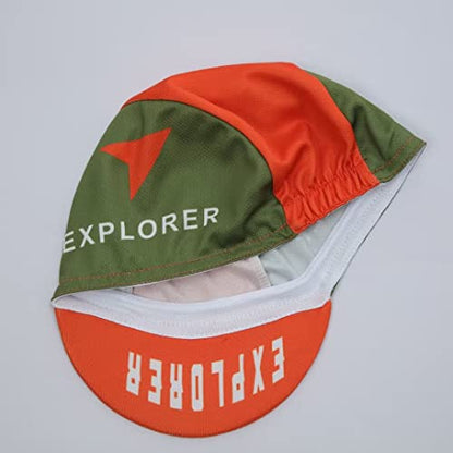 Canadian Flag Cycling Cap - Polyester Cycling Hat-Under Helmet - Cycling Helmet Liner Breathable&Sweat Uptake - color: Caa