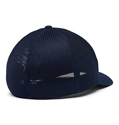 Columbia Unisex PFG Logo Mesh Ball Cap - color: Collegiate Navy, size: Large-X-Large