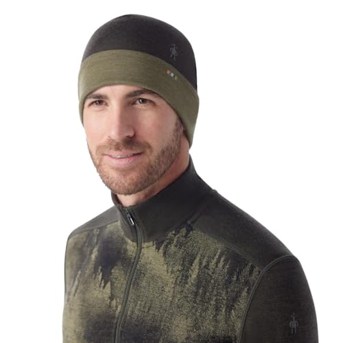 SmartWool Unisex Adult Thermal Merino Reversible Cuffed Beanie - color: North Woods Heather