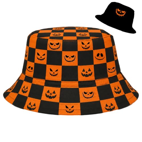 Bucket Hat for Men Women Funny Holiday Fishing Hat Cute Fisherman Cap - color: Ws-checkered