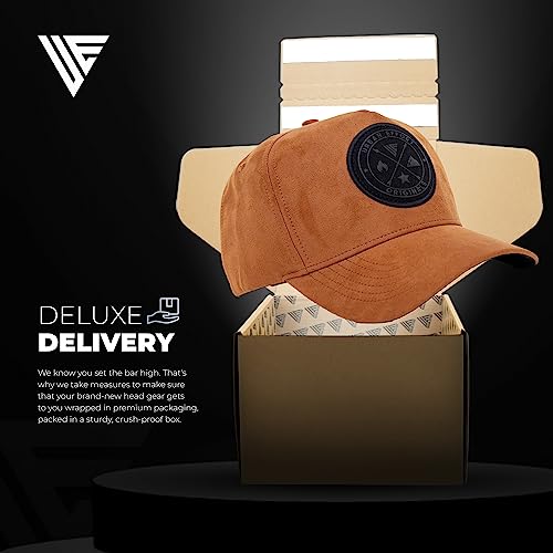 Urban Effort Trucker Hat for Men & Women, Mesh Back Baseball Cap, 5 Panel - color: Brown, style: Classic Snapback