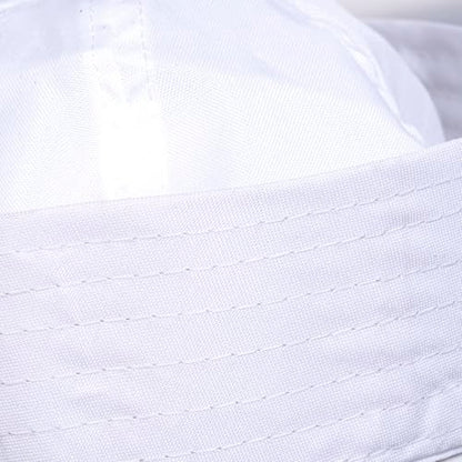 ALVOGIMOR Yacht Captain Hat,White Sailor Cap, Skipper Hat, Navy Marine Sail Hats for Dressing Up Party Costume Accessories