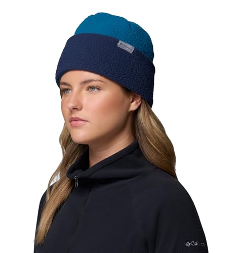 Columbia Unisex Timber Meadow Mtr Fleece Beanie - color: Phoenix Blue/Collegiate Navy