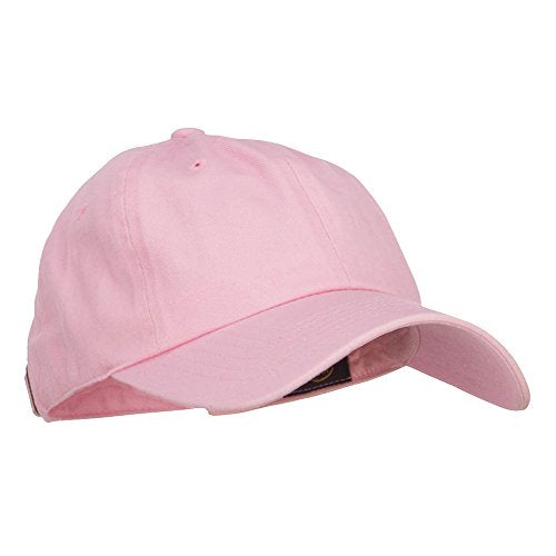 Nissi Unstructured Cotton Twill Washed Cap - color: Lt Pink