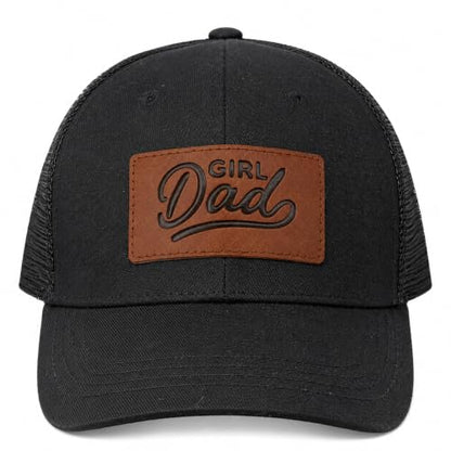Men's Embroidered Adjustable Baseball Cap, Girl Dad Hat for Men - color: Black01