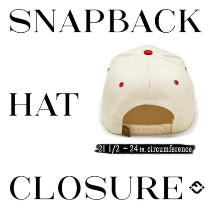 Funky Junque Women's 2 Tone Trucker Hats - color: Hello Darlin' - Red/Beige
