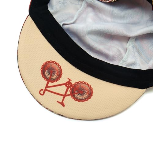 Cycling Cap for Man and Woman Cycling Hat Under Helmet-Polyester Breathable Sweat Absorbent - color: Aplan-28