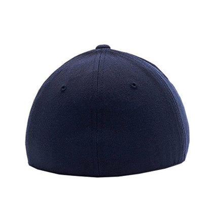 Custom Embroidered America Flag Men and Women Flex 6277 Baseball Hat. - color: Dark Navy, size: Large-X-Large