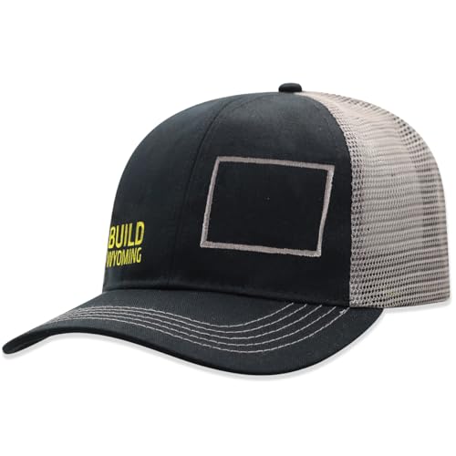 John Deere Farm State Pride Contrast Mesh Back Core Baseball Cap - color: Wyoming