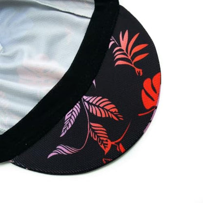 Cycling Cap for Man and Woman Cycling Hat Under Helmet-Polyester Breathable Sweat Absorbent - color: Flo-14